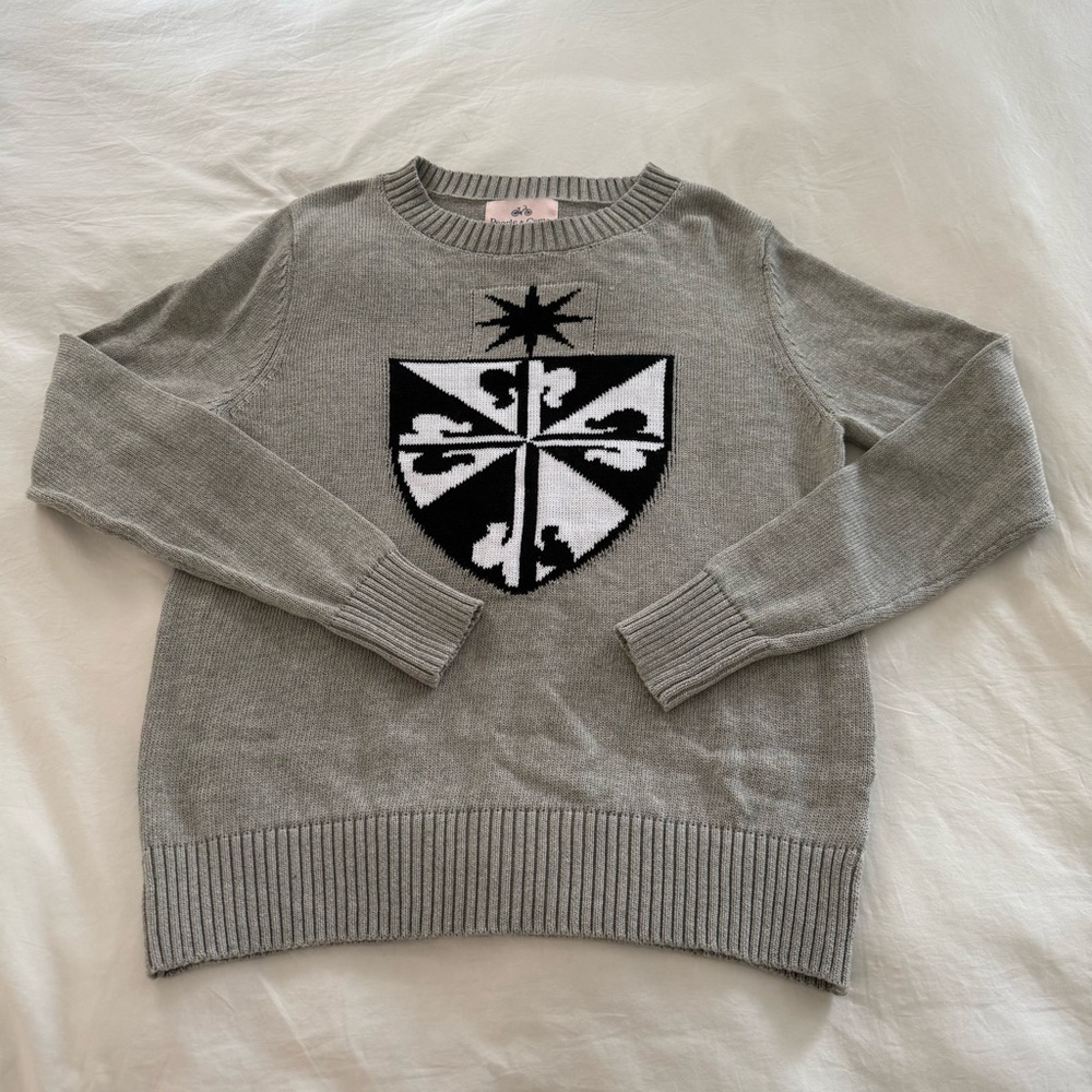 Pearls & Camo Sweater